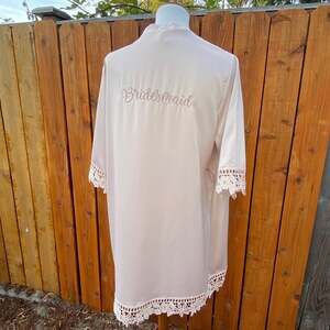 Le Rose Stories Pink Bridesmaid Robe/Kimono